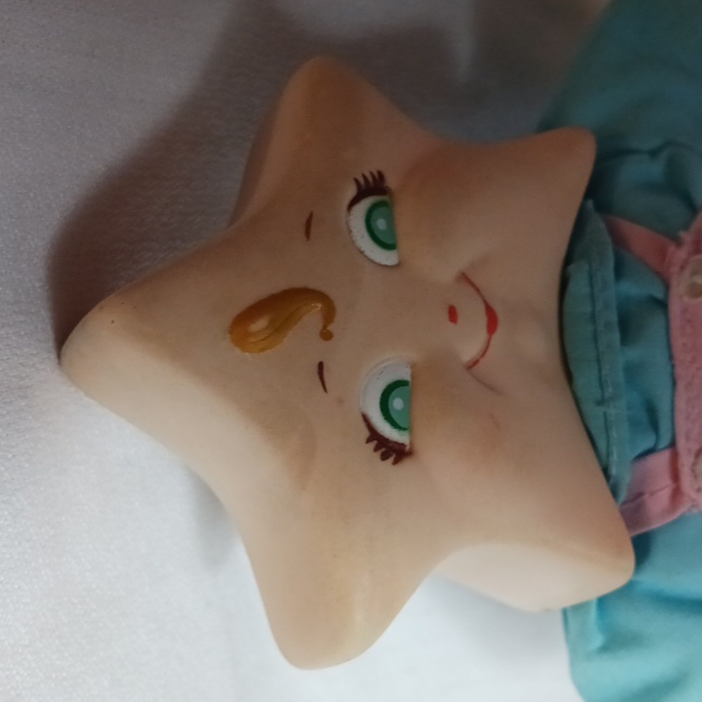 Hamilton Gifts Rare Plush Starlings Doll Star Face Vintage Unique Collectible - Picture 9 of 10